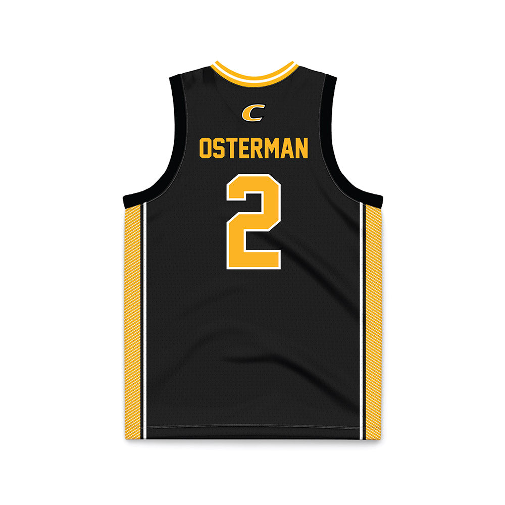 Centre College - NCAA Basketball : Nick Osterman - Black Jersey