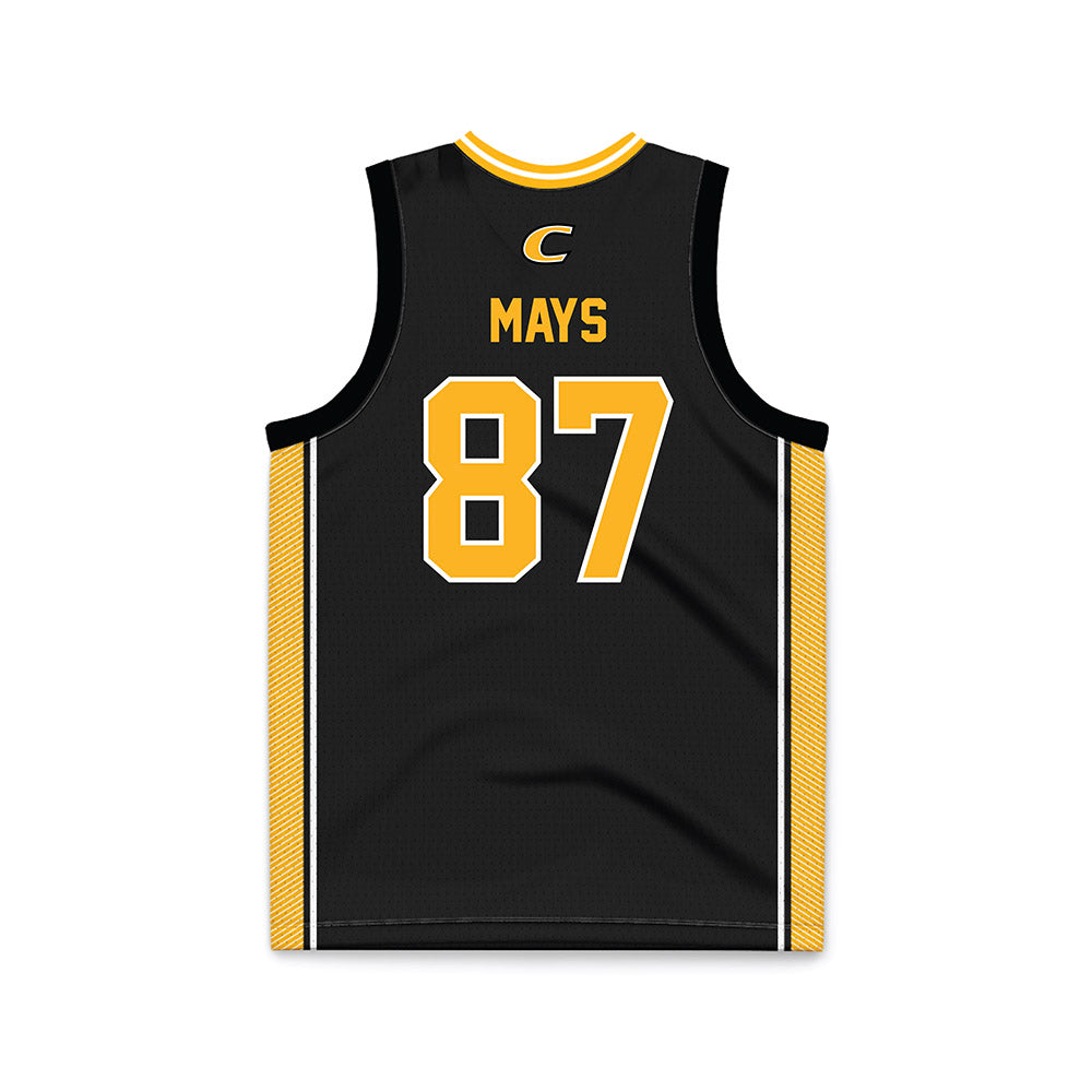 Centre College - NCAA Football : Ethan Mays - Black Jersey