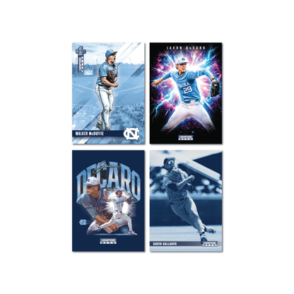 UNC - NCAA Baseball - Starter Pack (12 Cards)