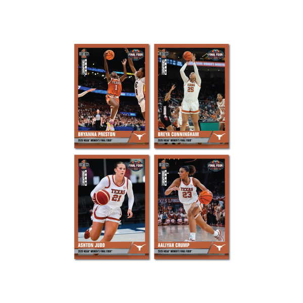 Texas - NCAA Women's Basketball - Final Four NCAA® March Madness® 2026 Team Set