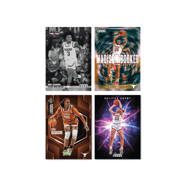 Texas - NCAA Women's Basketball - Final Four NCAA® March Madness® 2026 Team Set