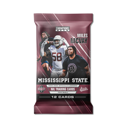 Mississippi State - NCAA Football - Miles McVay Special Pack