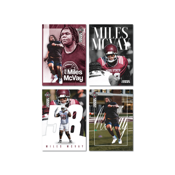 Mississippi State - NCAA Football - Miles McVay Special Pack