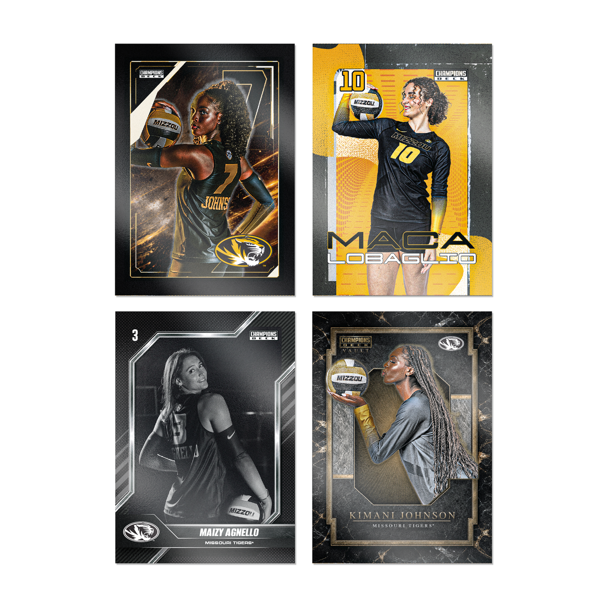 Missouri - NCAA Womens Volleyball - '26-'27 12 Pack Trading Cards
