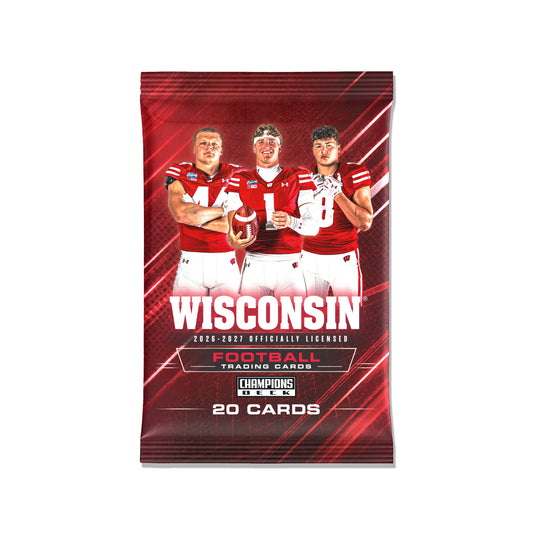 Wisconsin - NCAA Football - '26-'27 20 Pack Trading Cards
