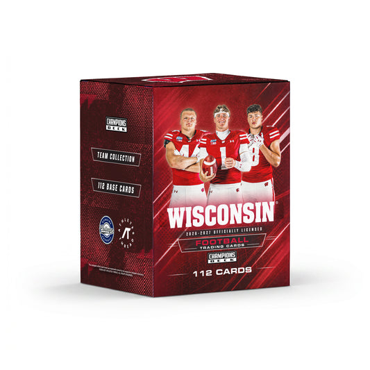 Wisconsin - NCAA Football - '26-'27 Full Box Trading Cards