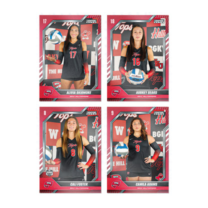Western Kentucky - NCAA Womens Volleyball - '26-'27 12 Pack Trading Cards