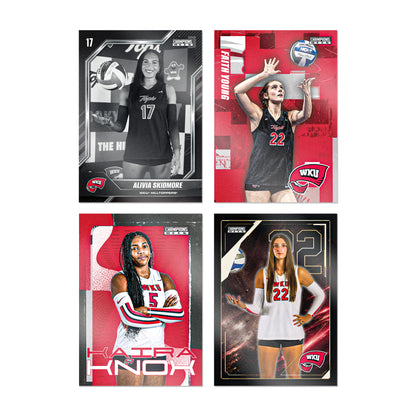 Western Kentucky - NCAA Womens Volleyball - '26-'27 12 Pack Trading Cards