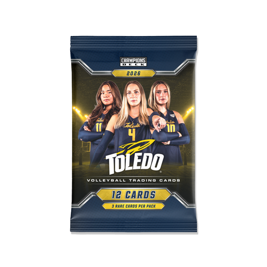 Toledo - NCAA Womens Volleyball - '26-'27 12 Pack Trading Cards