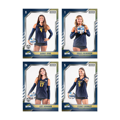 Toledo - NCAA Womens Volleyball - '26-'27 20 Pack Trading Cards