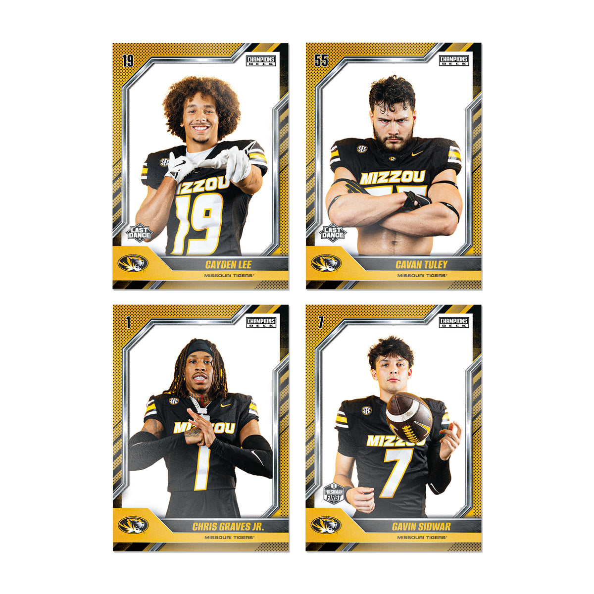 Missouri - NCAA Football - '26-'27 12 Pack Trading Cards
