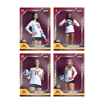 Minnesota - NCAA Womens Volleyball - '26-'27 20 Pack Trading Cards