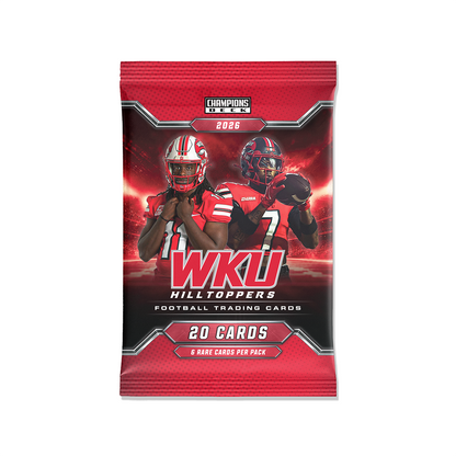 Western Kentucky - NCAA Football - '26-'27 20 Pack Trading Cards