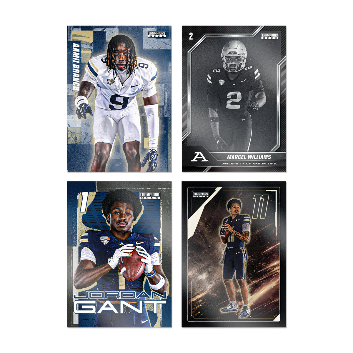 Akron - NCAA Football - '26-'27 12 Pack Trading Cards