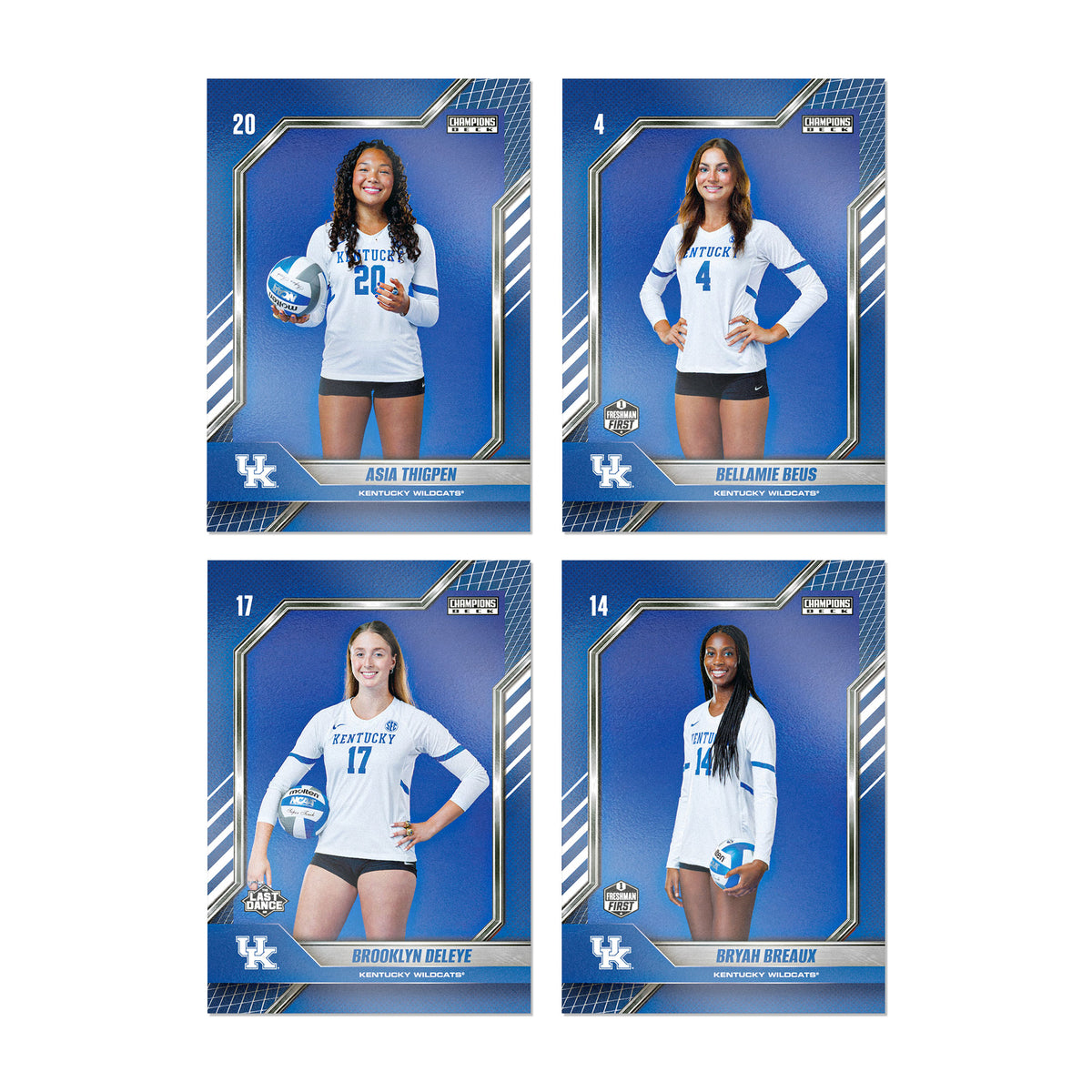 Kentucky - NCAA Womens Volleyball - '26-'27 20 Pack Trading Cards