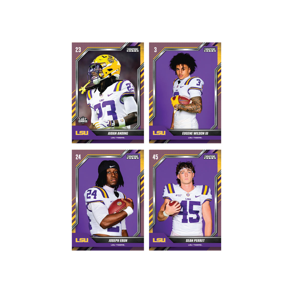 LSU - NCAA Football - '26-'27 Full Box Trading Cards