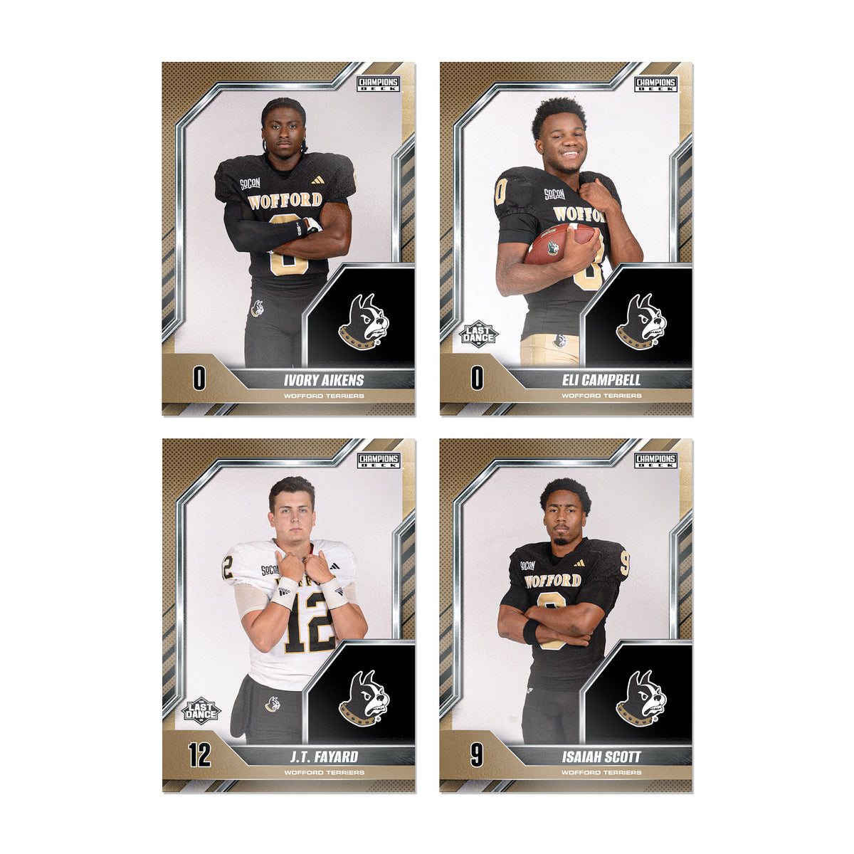Wofford - NCAA Football - '26-'27 20 Pack Trading Cards