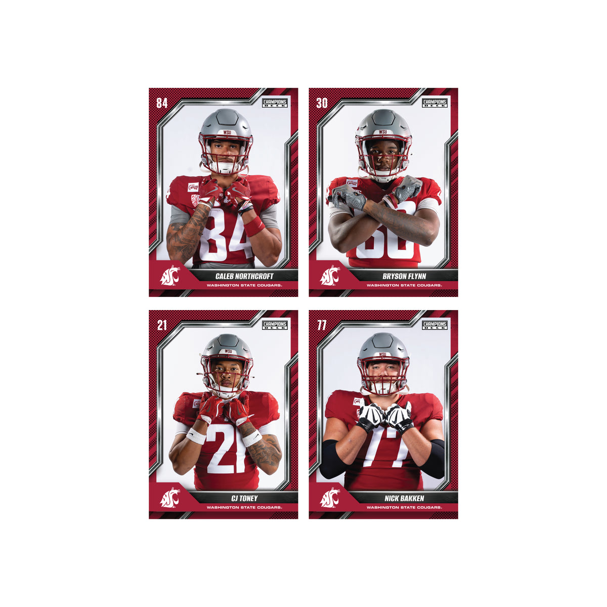 WSU - NCAA Football - '26-'27 12 Pack Trading Cards