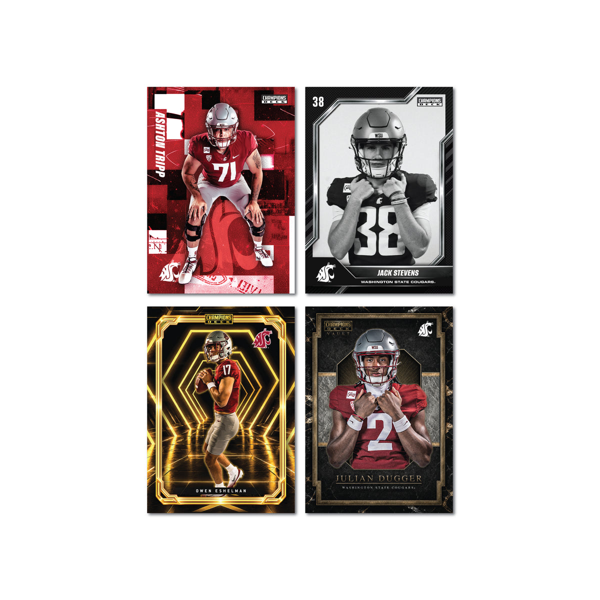 WSU - NCAA Football - '26-'27 12 Pack Trading Cards