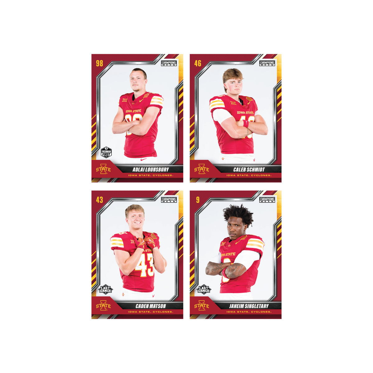 Iowa State - NCAA Football - '26-'27 Full Box Trading Cards