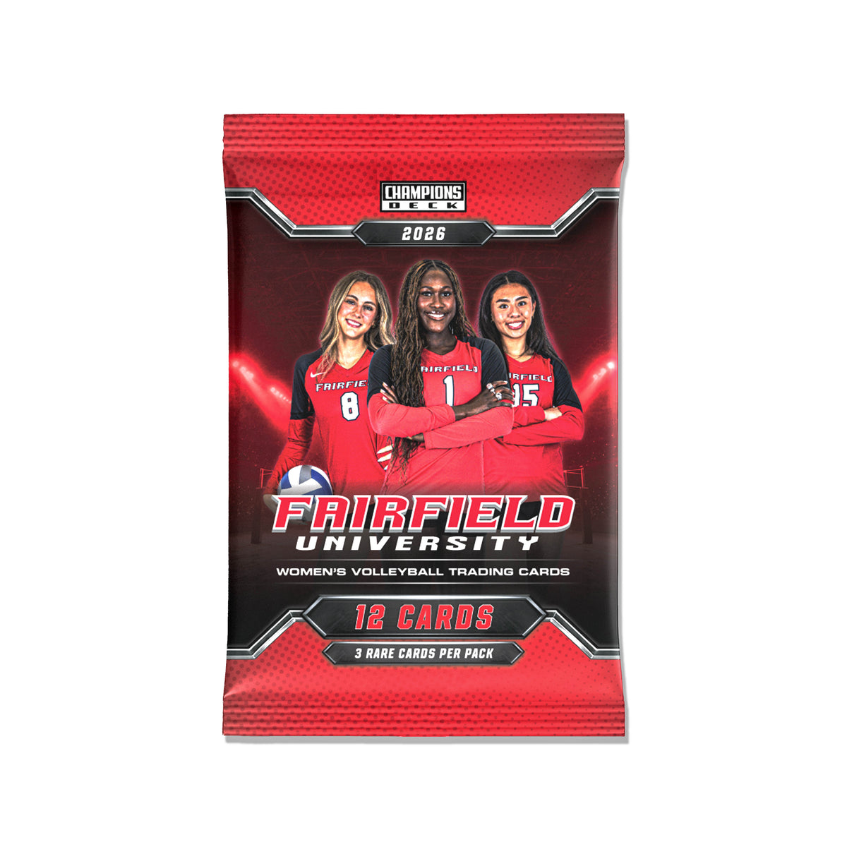 Fairfield - NCAA Womens Volleyball - '26-'27 12 Pack Trading Cards