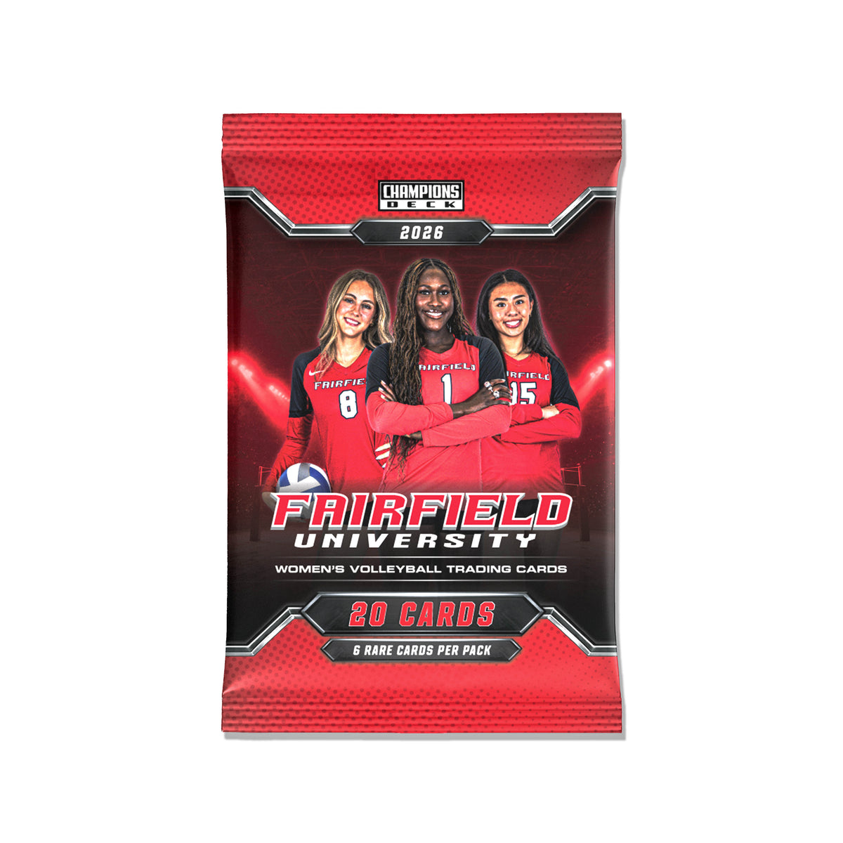 Fairfield - NCAA Womens Volleyball - '26-'27 20 Pack Trading Cards