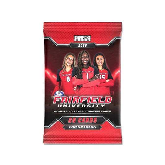 Fairfield - NCAA Womens Volleyball - '26-'27 20 Pack Trading Cards