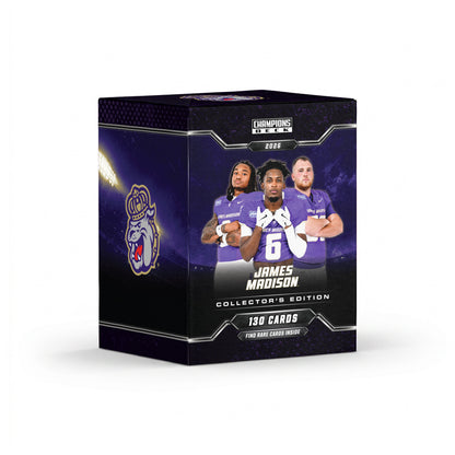 JMU - NCAA Football - '26-'27 Full Box Trading Cards