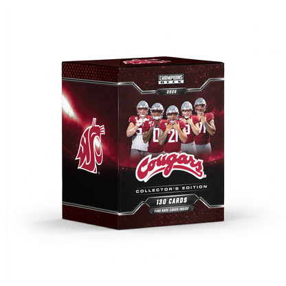 WSU - NCAA Football - '26-'27 Full Box Trading Cards