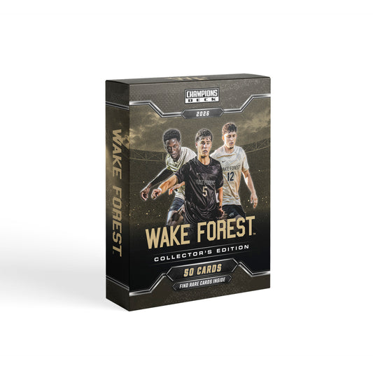 Wake Forest - NCAA Mens Soccer - '26-'27 Full Box Trading Cards
