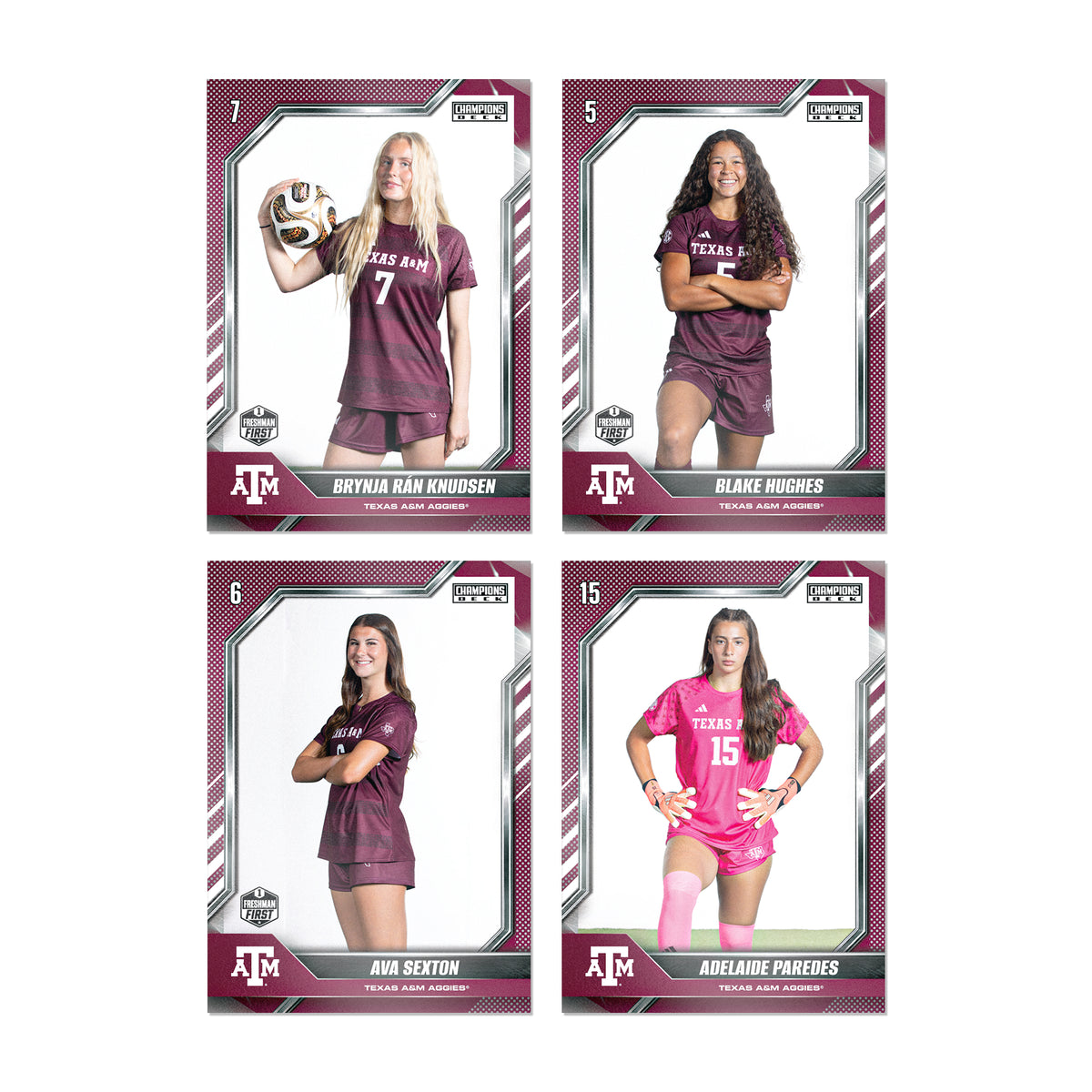 Texas A&M - NCAA Womens Soccer - '26-'27 12 Pack Trading Cards