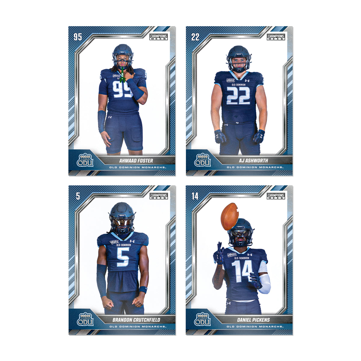 Old Dominion - NCAA Football - '26-'27 20 Pack Trading Cards