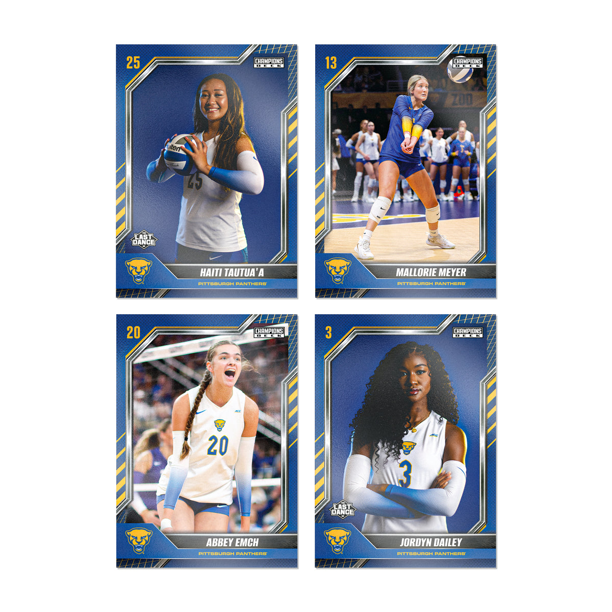 Pittsburgh - NCAA Women's Volleyball - '26-'27 20 Pack Trading Cards