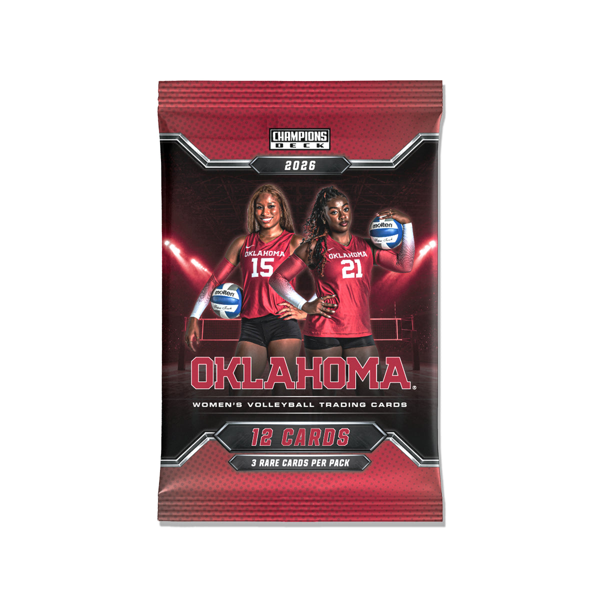 Oklahoma - NCAA Women's Volleyball - '26-'27 12 Pack Trading Cards