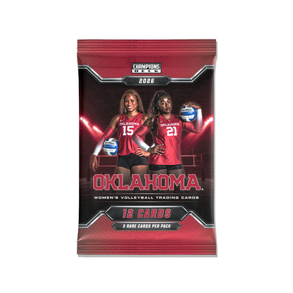 Oklahoma - NCAA Women's Volleyball - '26-'27 12 Pack Trading Cards