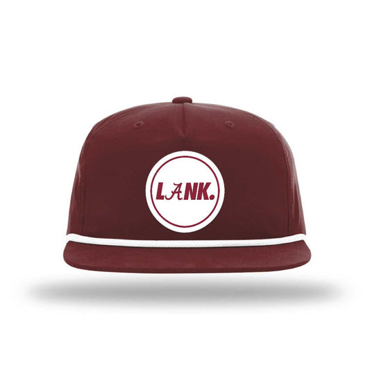 LANK™ LET ALL NAYSAYERS KNOW™ x Alabama - NCAA Football : Red Snapback Hat