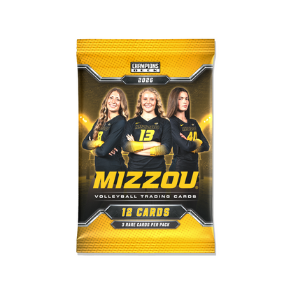 Missouri - NCAA Womens Volleyball - '26-'27 12 Pack Trading Cards
