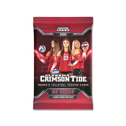 Alabama - NCAA Womens Volleyball - '26-'27 20 Pack Trading Cards