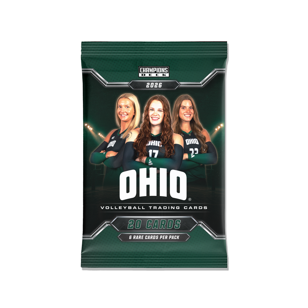 Ohio - NCAA Womens Volleyball - '26-'27 20 Pack Trading Cards