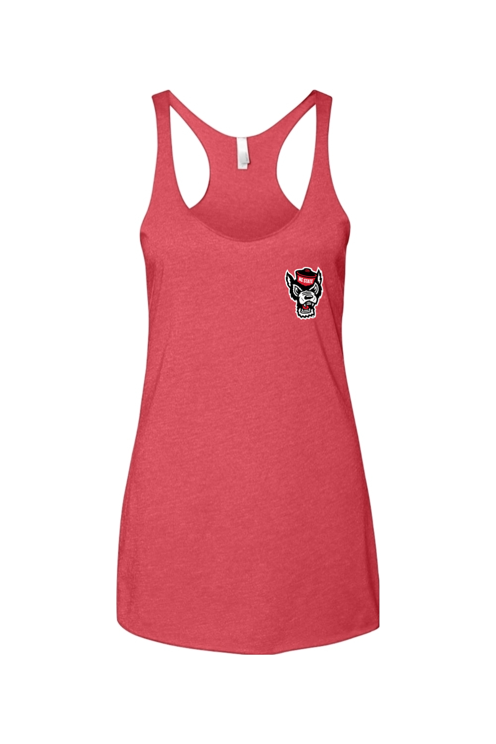 NC State : Champ The Retriever Next Level - Women's Triblend Racerback Tank