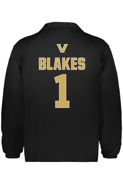 Vanderbilt - NCAA Women's Basketball : Mikayla Blakes - MB1 Coach's Jacket