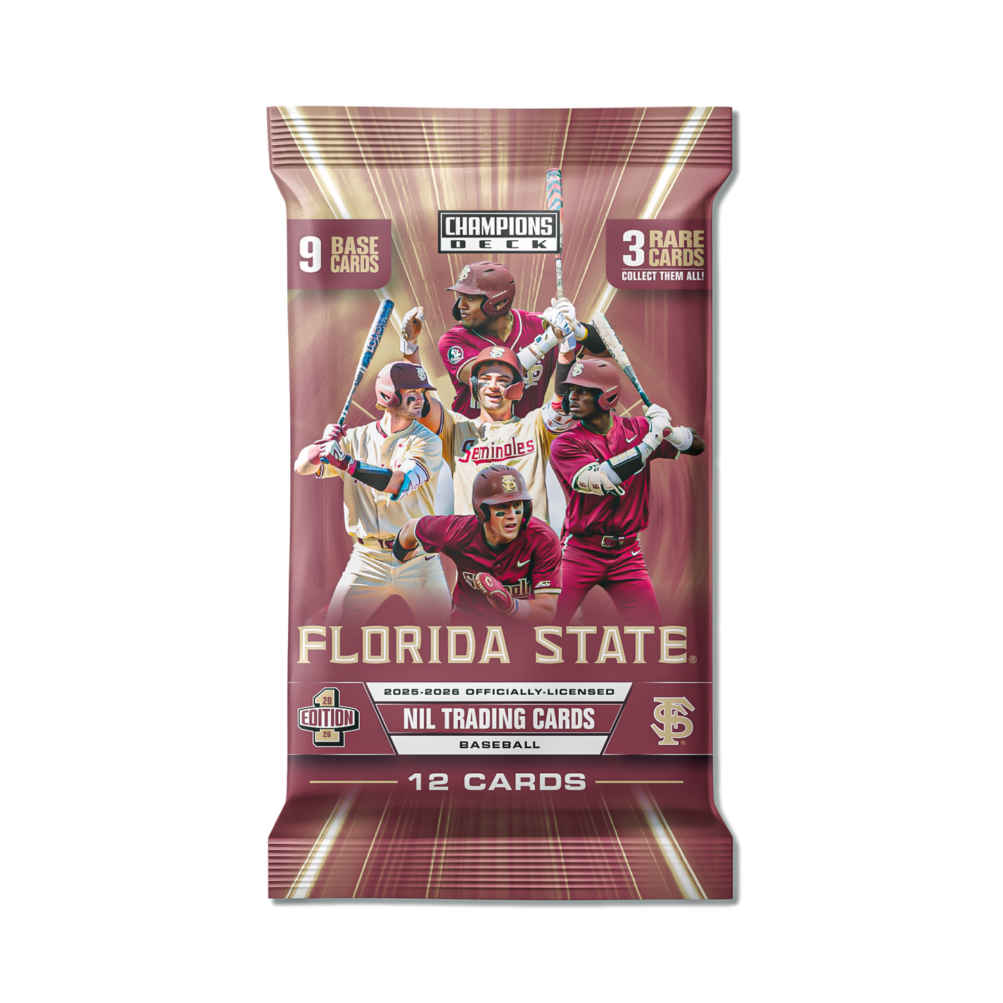 FSU - NCAA Baseball - '25-'26 Starter Pack (12 cards)