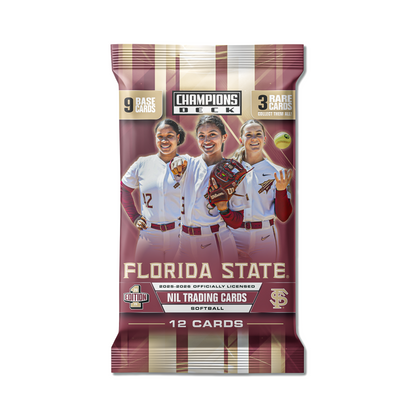 FSU - NCAA Softball - '25-'26 Starter Pack (12 cards)