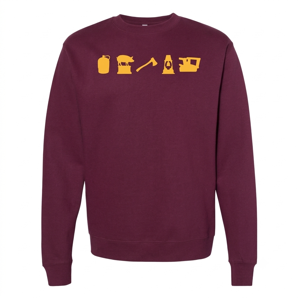 Dinkytown - Gopher Rivalry - Graphic -  Midweight Sweatshirt