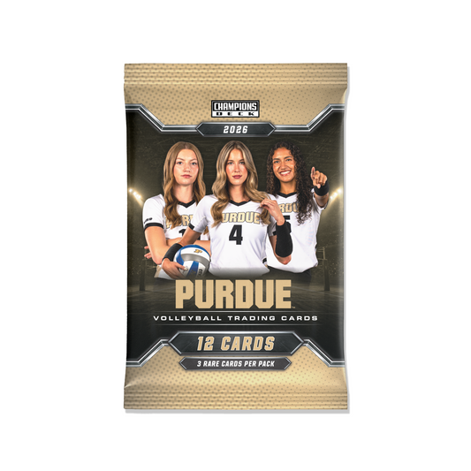 Purdue - NCAA Womens Volleyball - '26-'27 12 Pack Trading Cards