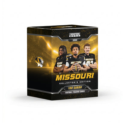 Missouri - NCAA Football - '26-'27 Full Box Trading Cards