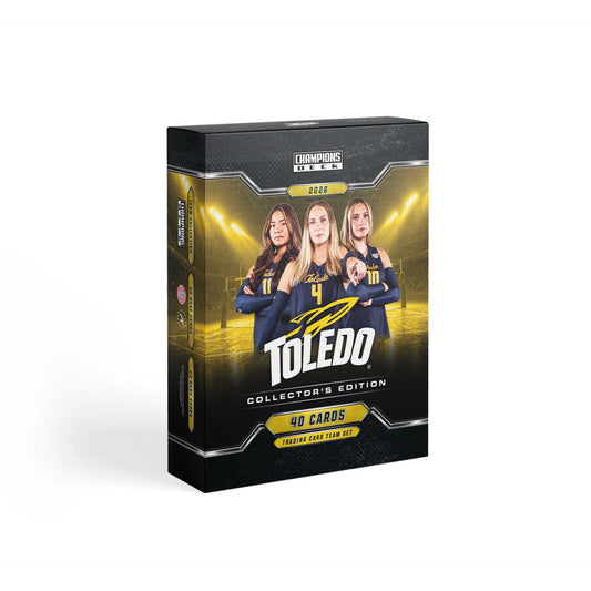 Toledo - NCAA Womens Volleyball - '26-'27 Full Box Set Trading Cards