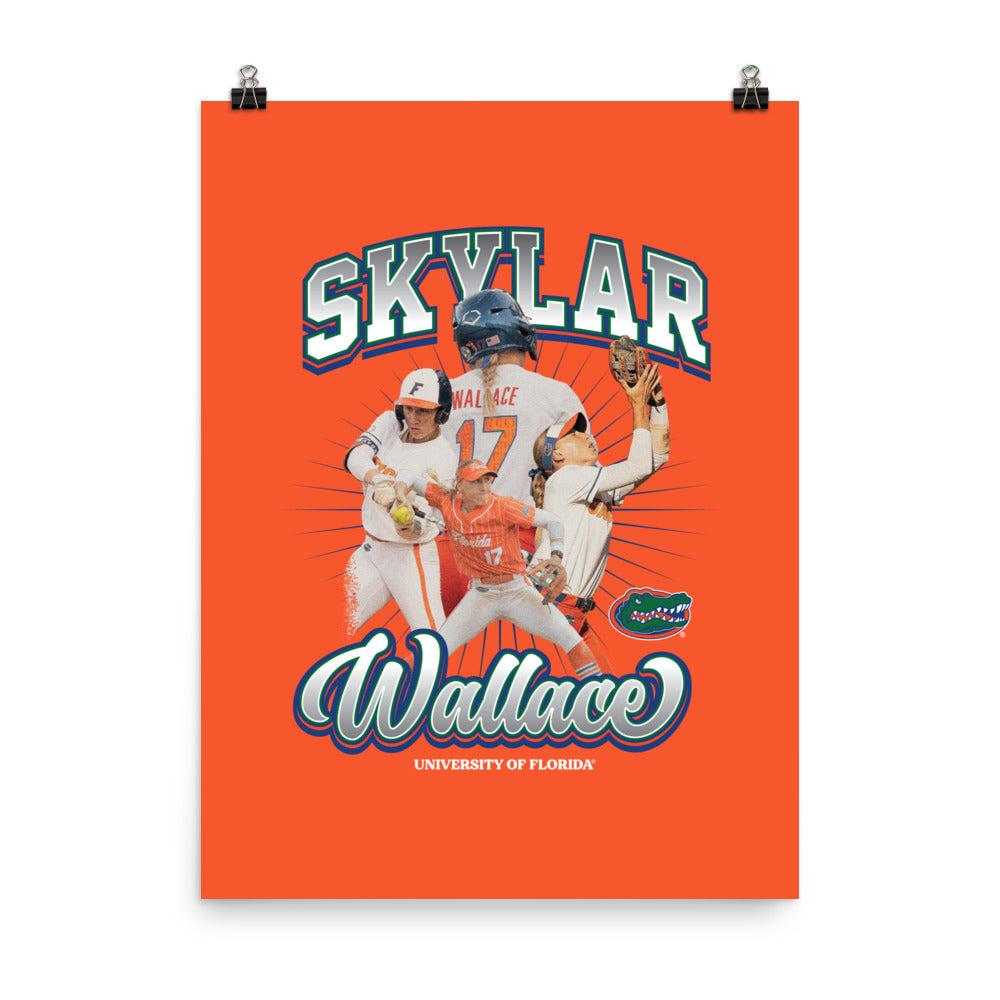 Florida - NCAA Softball : Skylar Wallace Individual Caricature