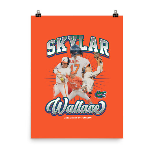 Florida - NCAA Softball : Skylar Wallace Individual Caricature