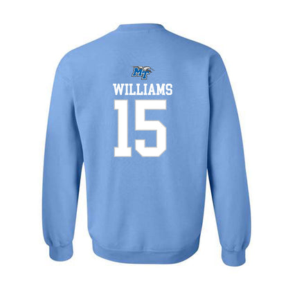 MTSU - NCAA Football : Rocco Williams - Replica Shersey Crewneck Sweatshirt-1